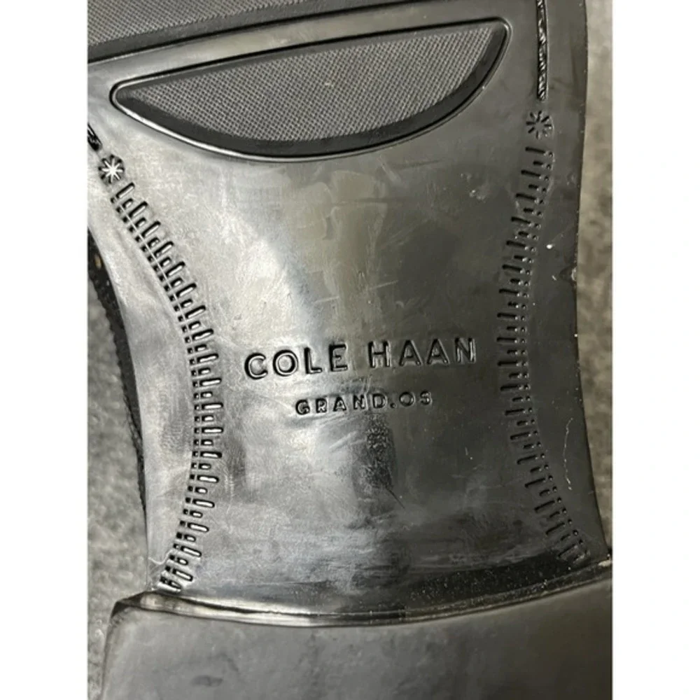 480-)Cole Haan C24112 Warren Black Wingtip Shoes Men Sz 11 1/2 M‎